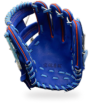 棒球手套示意圖